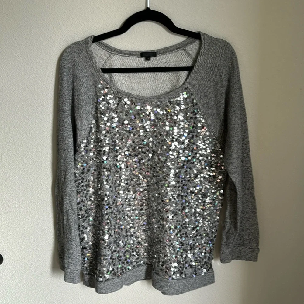 JCrew Collection Embellished Sweatshirt